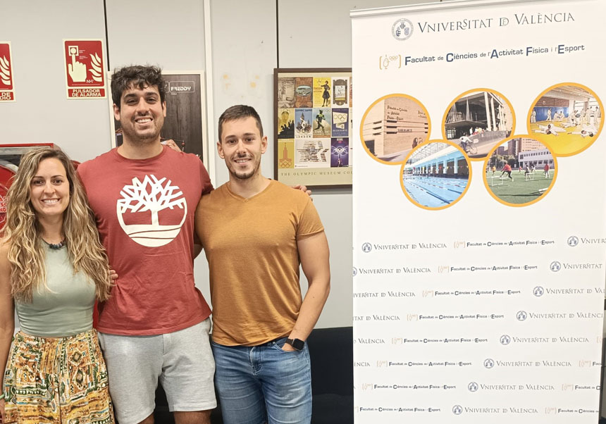 (De izquierda a derecha). María Huertas, Samuel López y Pablo Jiménez.